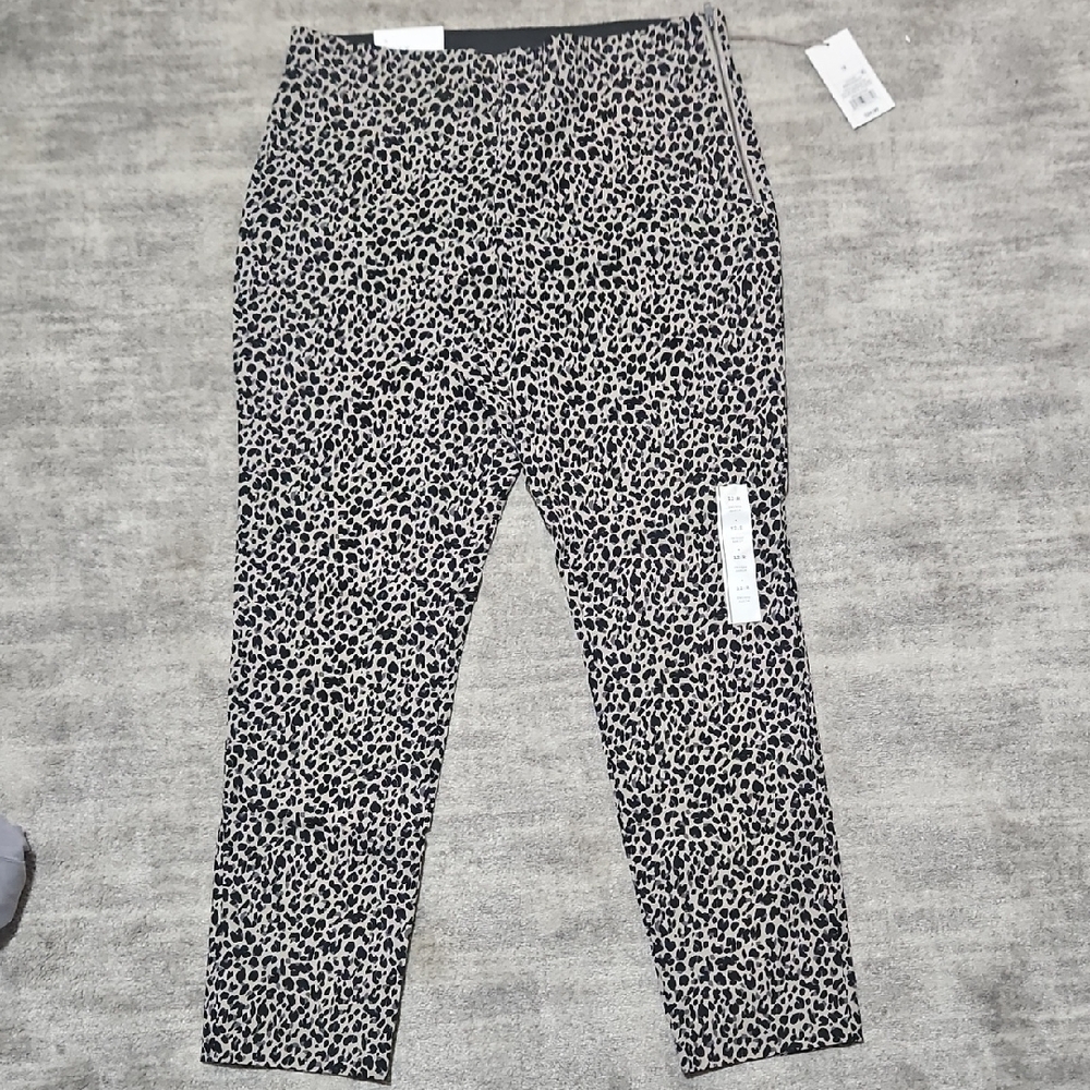 A New Day White and Gray Patterned Fabric